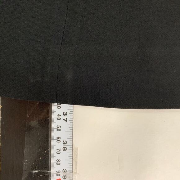 MM. Lafleur L Sarah Black Lightweight Crepe Cap Sleeve Dress Classic - Picture 7 of 9